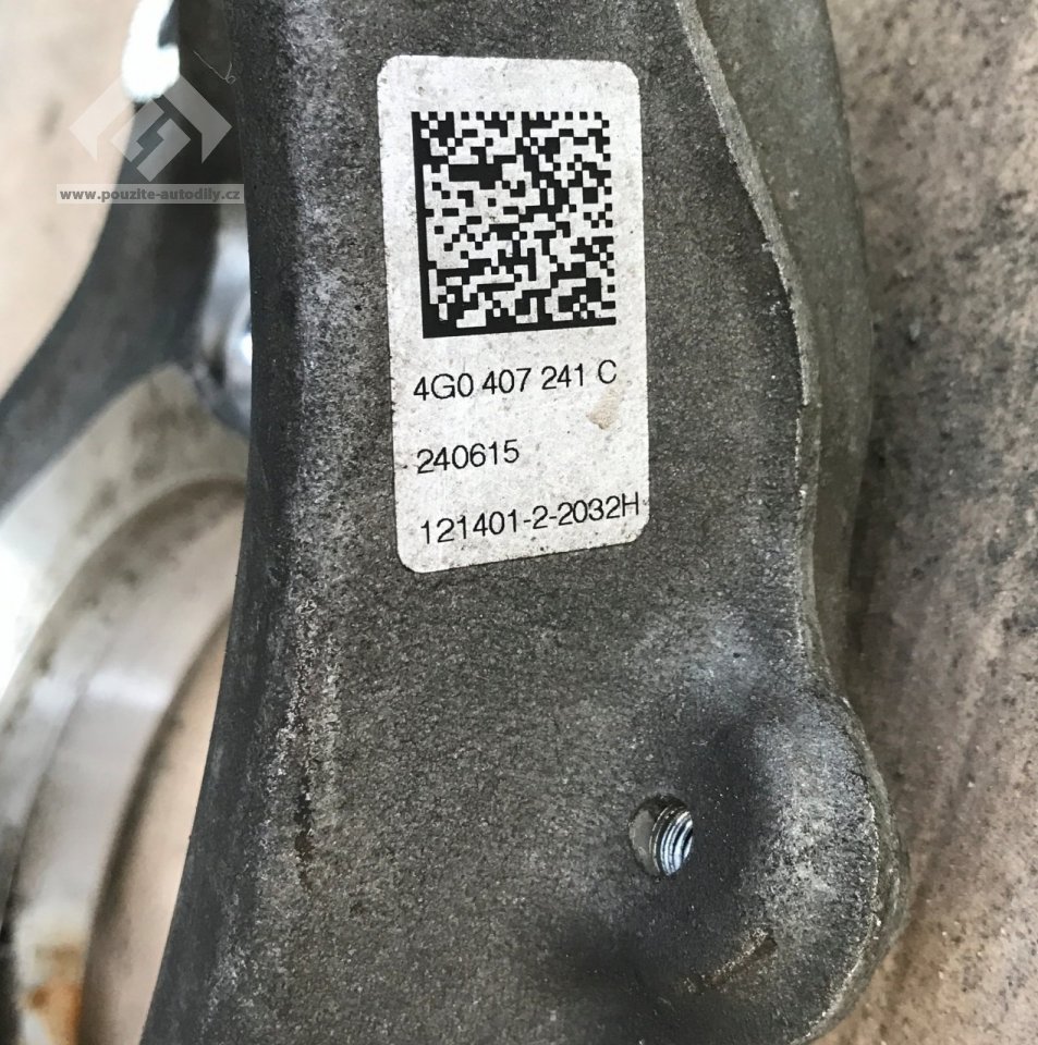 Těhlice Vpředu Vlevo 4g0407241c Audi A4 A5 A6 A7 Q5