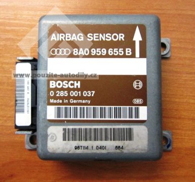 Řídicí jednotka airbagu Audi 100/ 80/ Coupé/ A4 8A0959655B, Bosch
