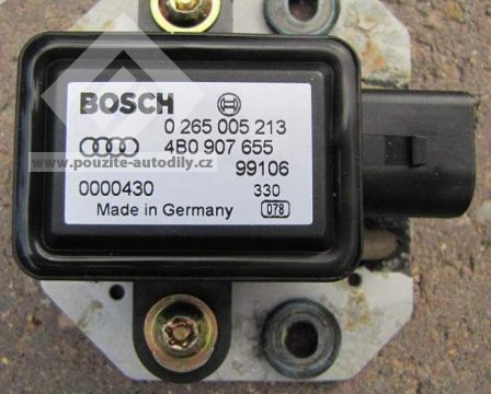 Kombi čidlo zrychlení a přírůstku otáček, Audi A4 4B0907655