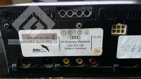 TV Tuner s navigačním systémem Audi 4D0919146