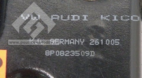 Zámek kapoty s mikrospínačem 8P0823509D Audi A3