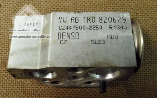 Expanzní ventil - rozprašovač klimatizace, Audi 1K0820679