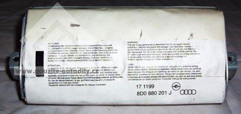 Airbag spolujezdce Audi A4 1998-02, originál 8D0880201J