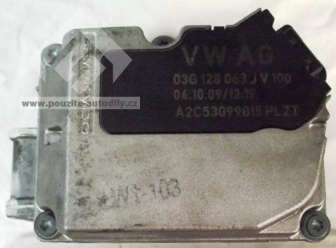 Klapka škrtící 03G128063J, originál Audi