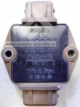 Modul zapalování EPS, řídící jednotka koncového výkoného stupně, originál 4A0905351, Audi 100/ A4/ A6/ A8/ Audi 80/ 90/ Coupé