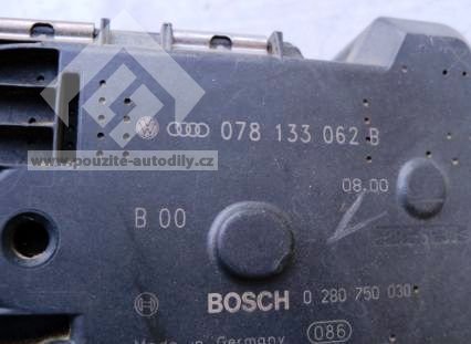 Škrtící klapka 078133062B, AUDI A4, A6, A8