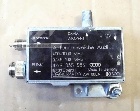 Výhybka antenní Audi A8 4A9035585 pro vozy s telefonem