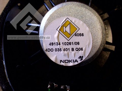 Reproduktor Nokia basový vzadu Audi A8 94-03, 4D0035401B Q06