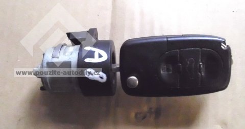 Vložka zámku s klíčem, Audi A4, A8, 4D0905855A