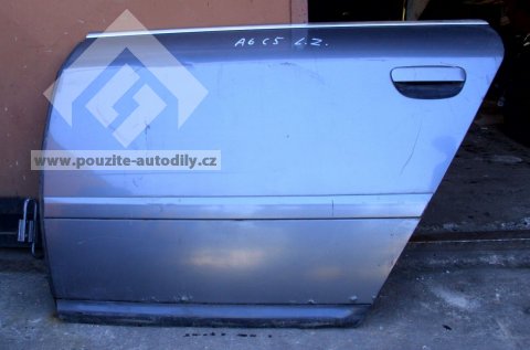 Dveře levé zadní Audi A6 C5 98-05, 4B0833051