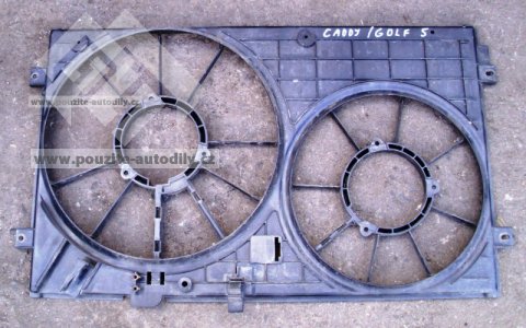 Věnec ventilátoru dvojitý, originál Audi A3 04-13 1K0121207T