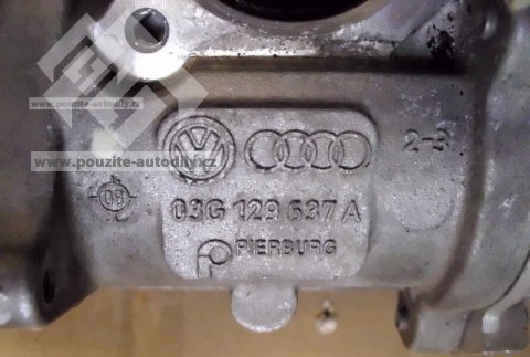 Sací potrubí 03G129637A, 03G129713K.motor BLS, BSU, BMM Audi