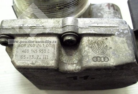 Škrtící klapka, originál Audi A6 05-08, A8 04-07, 4E0145950C