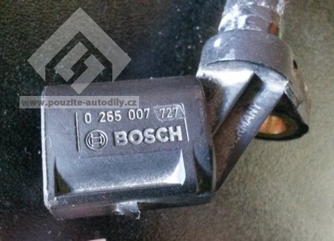 Čidlo ABS vlevo, originál Audi 4E0927803, 4E0927803F, Bosch