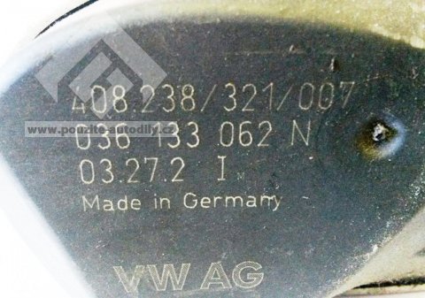 Škrtící klapka, Audi A2, 036133062N
