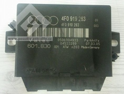 Řídící jednotka pomoci parkování Audi 4F0919283, 4F0910283