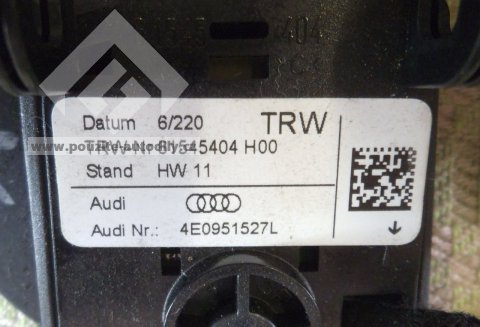Tlačítko pro tiptronic vpravo 4E0951527L Audi A4, A6, Q5, Q7
