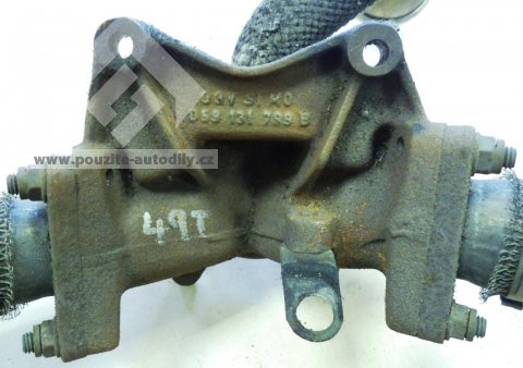 Část sběrného potrubí 059131793E, Audi A4, A6, A8