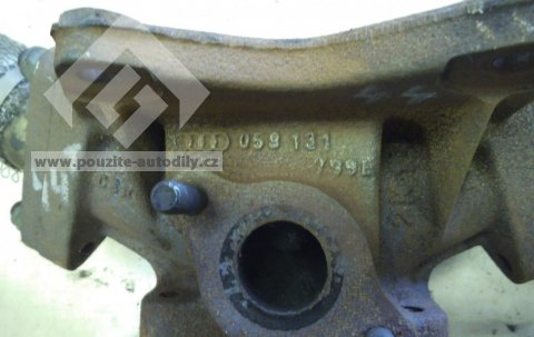 Část sběrného potrubí 059131793E, Audi A4, A6, A8