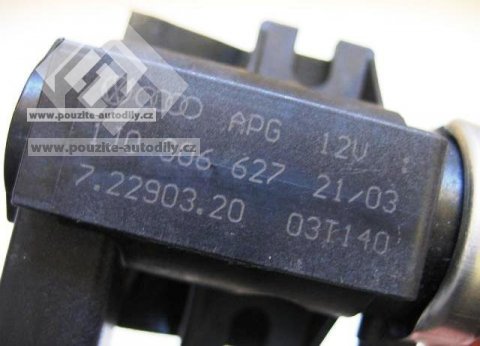 Měnič tlaku 1J0906627, 1K0906627D, originál Audi A3