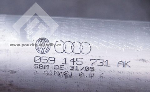 Trubka tlaková vedení vzduchu, Audi A6 C6, 059145731AK
