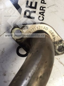 Trubka spojovací pro zpětné vedení spalin 038131521AD, Audi