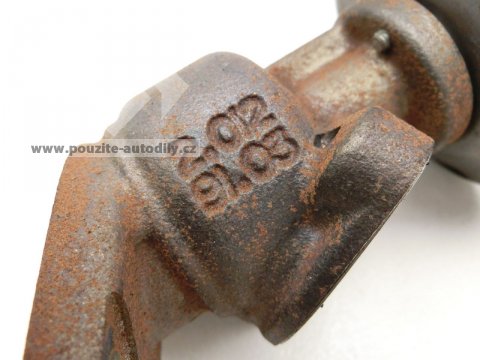 Ventil AGR zpětného vedení zplodin 059131503H, originál Audi
