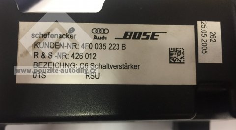 Zesilovač 4F0035223B originál Audi A6