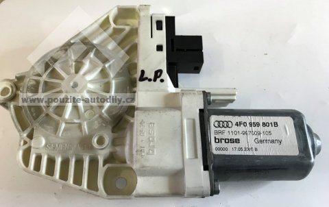 Motorek spouštěče okna vpředu vlevo 4F0959801B Audi A6 C6