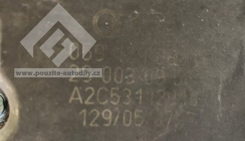 Ovládač vzduchových klapek vlevo, vpravo 059129086F Audi A6