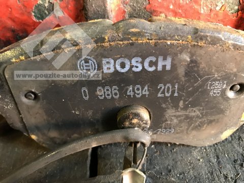 2ks brzdových destiček vpředu Bosch 0986494201 Audi Q5 B8