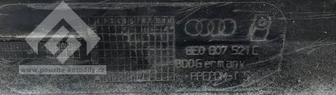 Spojler pro zadní nárazník 8E0807521C Audi A4 B7