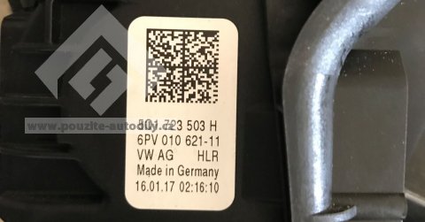 Pedal plynu s electronickym modulem 5Q1723503H Audi A3, TT