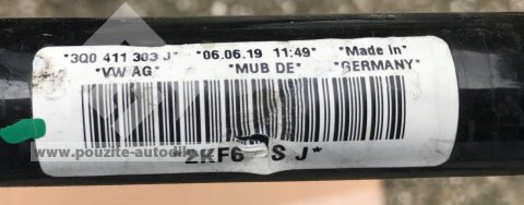 3Q0411303J Stabilizátor vpředu originál Audi Q3 F3