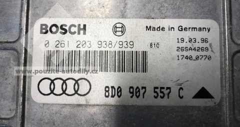 Řídící jednotka motoru 8D0907557C Bosch 0261203938/ 939