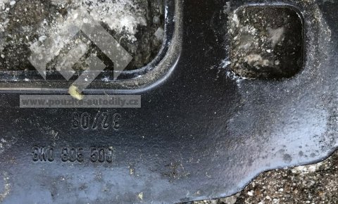 Upevňovací deska, Audi A4 8K, A5 8T, 8K0805499, 8K0805500