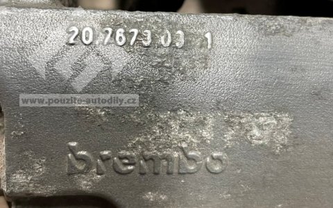 Brzdový třmen Brembo zadní levý 7L6615423L Audi Q7 4L