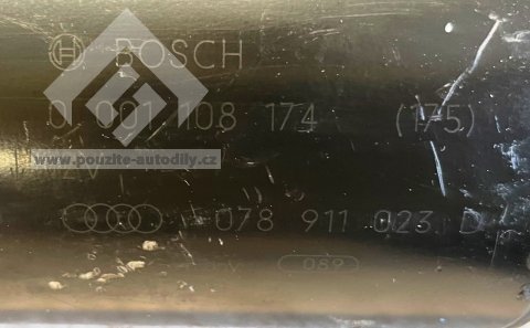 078911023D Bosch 0001108174 Startér Audi, VW, Škoda