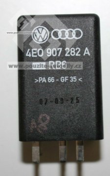 4E0907282A Relé 639, řídicí jednotka žhavící svíčky Audi