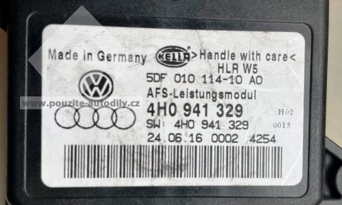 4H0941329 Výkonový modul natáčení Audi