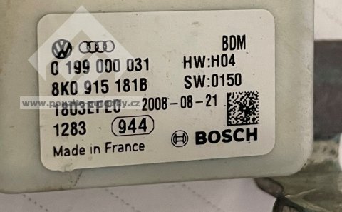 8K0915181B Řídící jednotka pro kontrolu baterie Audi, Bentley