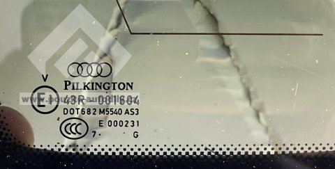 4L0845299 Boční sklo pevné, levé zadní Audi Q7 4L