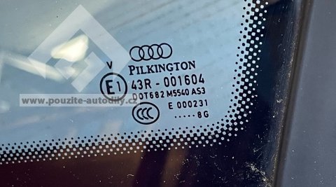 4L0845300 Boční sklo pevné, pravé zadní Audi Q7 4L