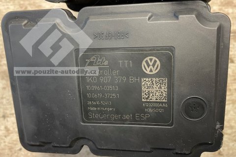 Agregát ABS, řídící jednotka 1K0907379BH, 1K0614517DD Audi