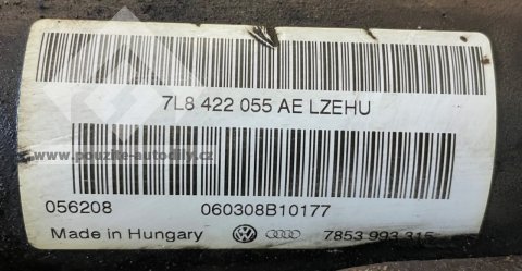 7L8422055AE převodka řízení s čidlem Audi Q7 4L