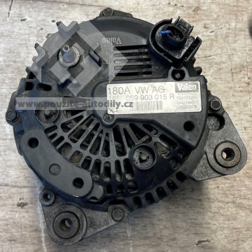 059903015R Alternátor 180A Valeo Touareg 7L, Audi Q7 4L