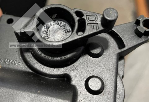 7L0907511AD Servomotor ovládání klapky ofukovače VW, Audi Q7