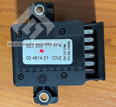 8E0959777 Elektrické ovládání bederní opěrky sedadla Audi A4 B6 8E