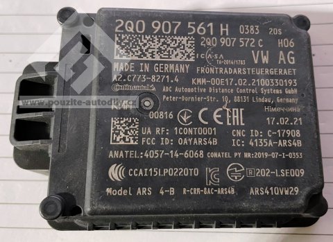 2Q0907561H ACC Radar Audi, Seat