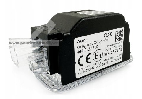 4G0052135D LED projektor dveří logo Audi Q7 4M, Q8 4M, e-tron GT F8